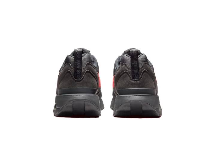 Nike Air Max Dawn: Breathable Low-Top Running Shoes for Men, Black/Red. — изображение 3