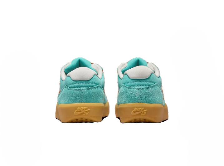 Nike SB Force 58 Leather Trendy Comfortable Low-Top Sneakers, Unisex, Green — изображение 3