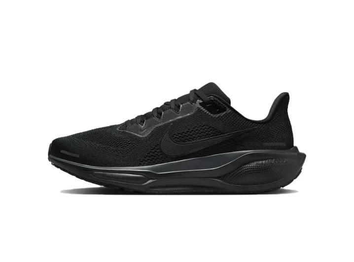 Nike Pegasus 41 Comfortable and Versatile Low-Top Running Shoes, Unisex, Black