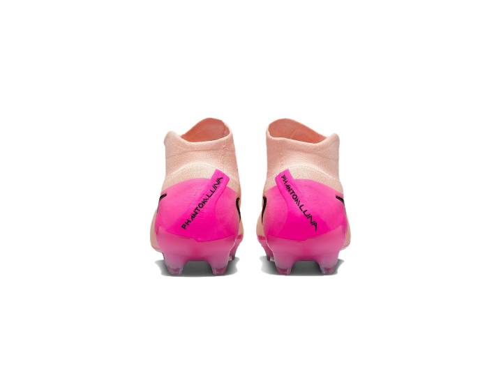 Nike Phantom Luna 2 Elite Stylish Comfort FG (Gum Spikes) Anti-slip and Durable Men's Soccer Shoes, Pink — изображение 3