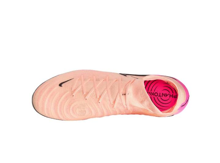Nike Phantom Luna 2 Elite Stylish Comfort FG (Gum Spikes) Anti-slip and Durable Men's Soccer Shoes, Pink — изображение 4