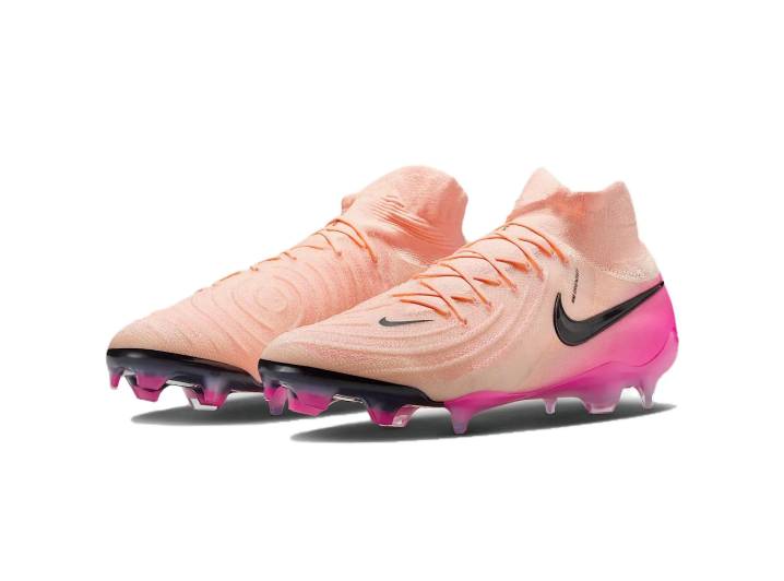 Nike Phantom Luna 2 Elite Stylish Comfort FG (Gum Spikes) Anti-slip and Durable Men's Soccer Shoes, Pink — изображение 5