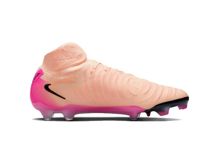 Nike Phantom Luna 2 Elite Stylish Comfort FG (Gum Spikes) Anti-slip and Durable Men's Soccer Shoes, Pink — изображение 6