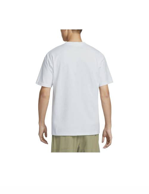 Nike Men's Color Block Logo Letter Crew Neck Casual Short Sleeve T-Shirt, Peak White — изображение 5