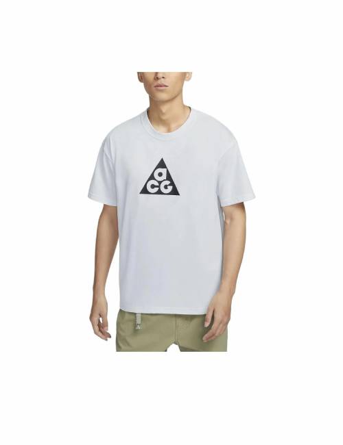 Nike Men's Color Block Logo Letter Crew Neck Casual Short Sleeve T-Shirt, Peak White — изображение 7