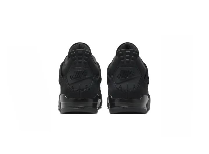 Jordan Air Jordan 4 "Black Cat" - Stylish and Comfortable Mid-Top Retro Basketball Shoes for Men and Women (Black) — изображение 3