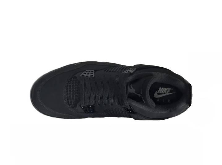 Jordan Air Jordan 4 "Black Cat" - Stylish and Comfortable Mid-Top Retro Basketball Shoes for Men and Women (Black) — изображение 4