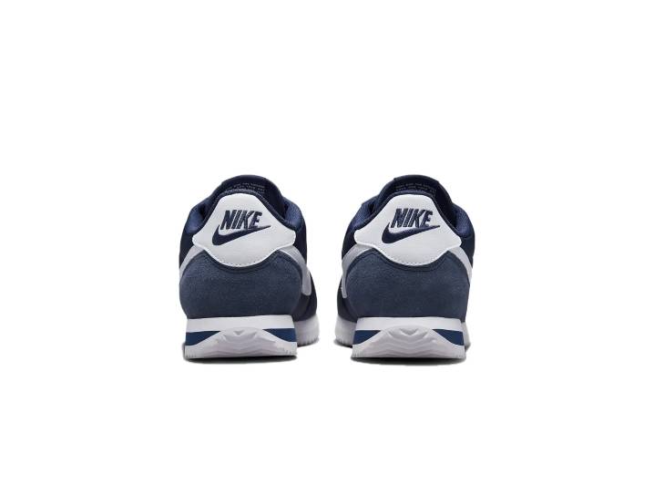 Nike Cortez Textile Comfortable Retro Non-slip Low-top Casual Shoes for Men, Blue and White — изображение 2