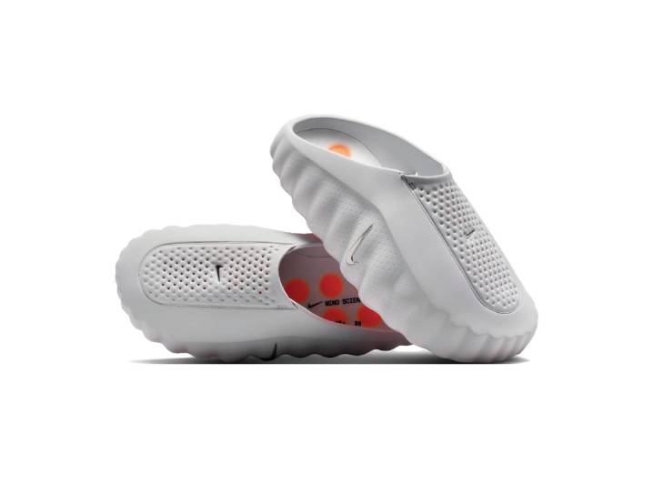 Nike Mind 001 Comfortable and Soft Closed-Toe Slippers for Men, Light Smoky Grey — изображение 4