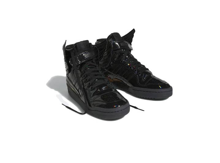 Jeremy Scott x adidas Originals FORUM Hi Wings 4.0 Reverse Wings, unisex, black. — изображение 4