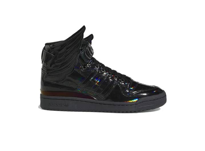 Jeremy Scott x adidas Originals FORUM Hi Wings 4.0 Reverse Wings, unisex, black. — изображение 5