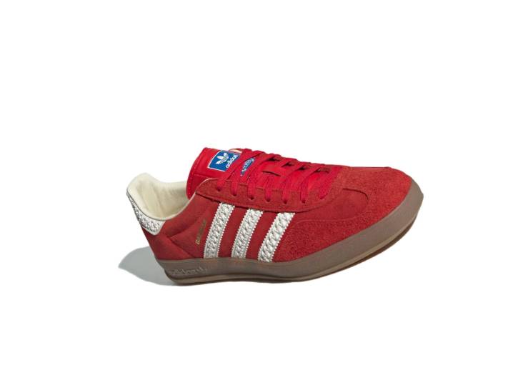 Аdidas Originals GAZELLE INDOOR Limited Edition Vintage Low-Top Unisex Sneakers, Red and White — изображение 5