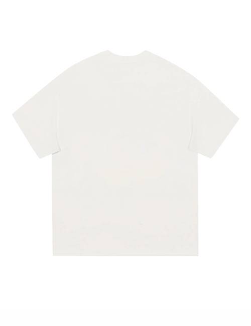 Pirkadat Couple's Hip Hop Print T-Shirt Crew Neck Short Sleeve Unisex — изображение 4