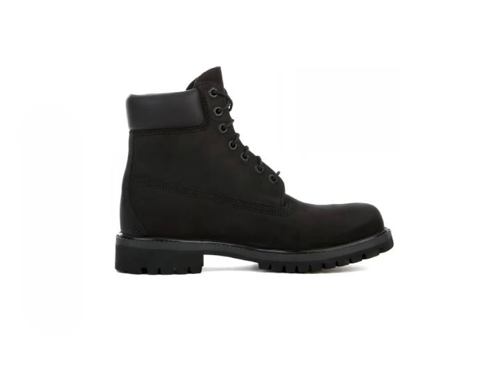 Timberland 6 Inch Leather Durable Shock-absorbing Non-slip Mid-calf Outdoor Boots for Men, Black — изображение 5