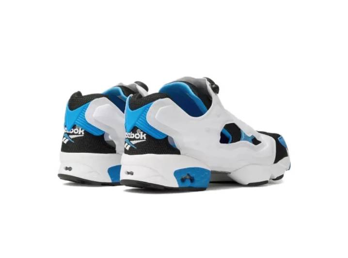 Reebok INSTAPUMP FURY 94 Retro Unisex Sneakers in White, Blue, and Black — изображение 3