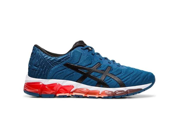 Asics Women's Gel-Quantum 360 5 Low-Cut Round Toe Running Shoes in Blue and Black — изображение 6