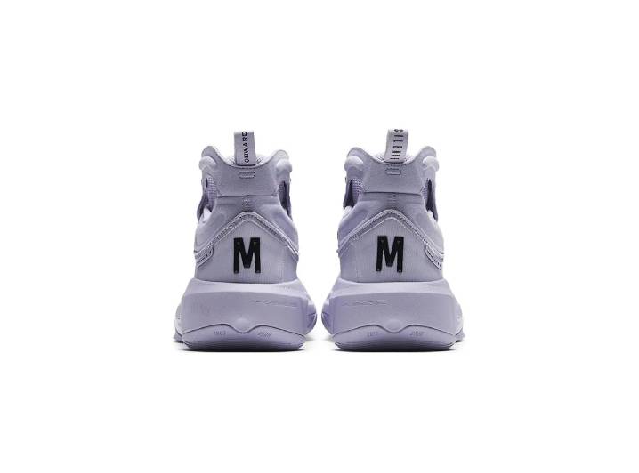 Anta KT8 Thompson 8th Generation Father and Son Men's Low Top Basketball Shoes Purple and Black. — изображение 3