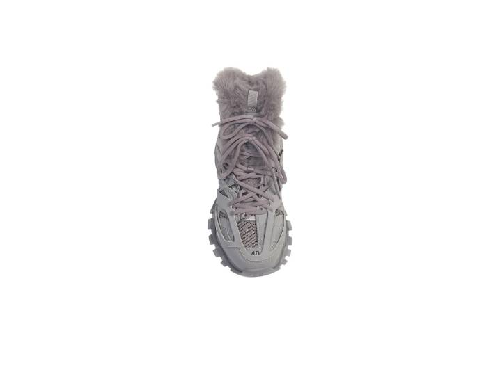 Balenciaga Track Hike High-Top Lace-up Dad Shoes Men's Grey — изображение 2