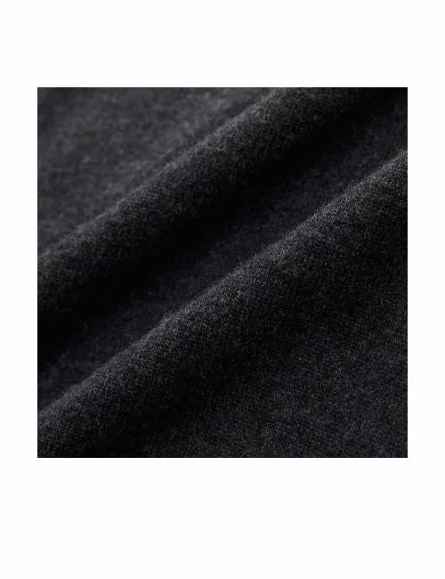 CORNELIANI Solid Color Pullover Turtleneck Long Sleeve Sweater for Men, Dark Gray — изображение 3