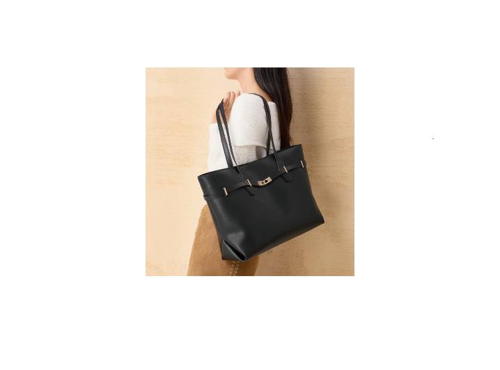 Charles & Keith Small CK Belt Bag Tote Bag, Large, Women's, Black. — изображение 3