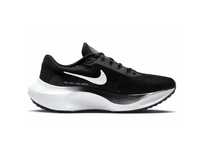 Nike Zoom Fly 5 Women's Running Shoe with High-Speed Foam Comfort - Black and White — изображение 6