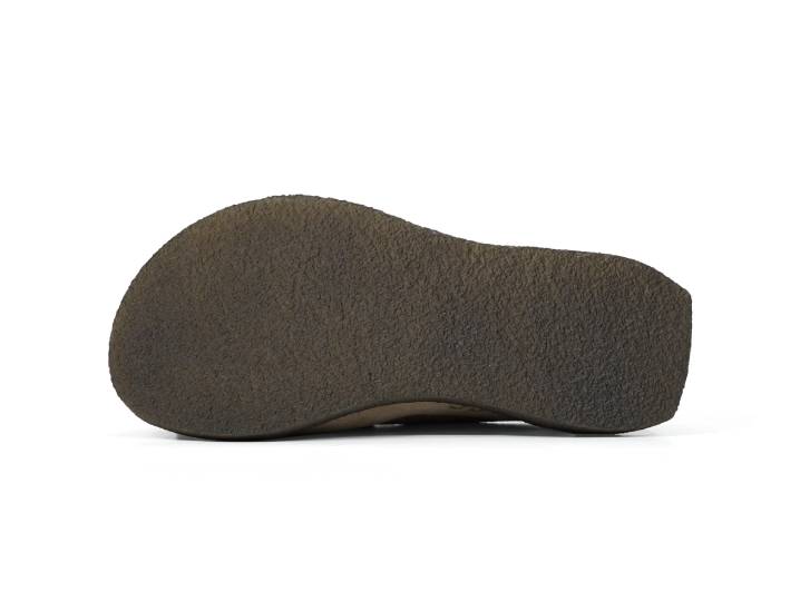 CROOKED CARD Stylish and comfortable kangaroo shoes. Low-top everyday shoes. Unisex. Apricot color. — изображение 2