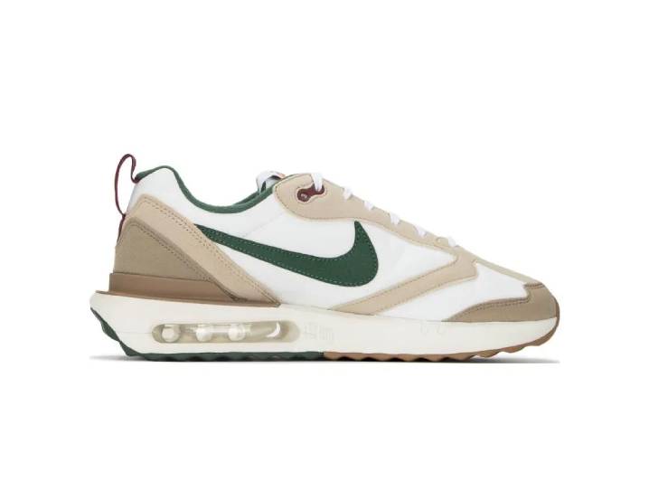 Nike Air Max Dawn, versatile low-top casual sneakers for men, brown and white — изображение 5