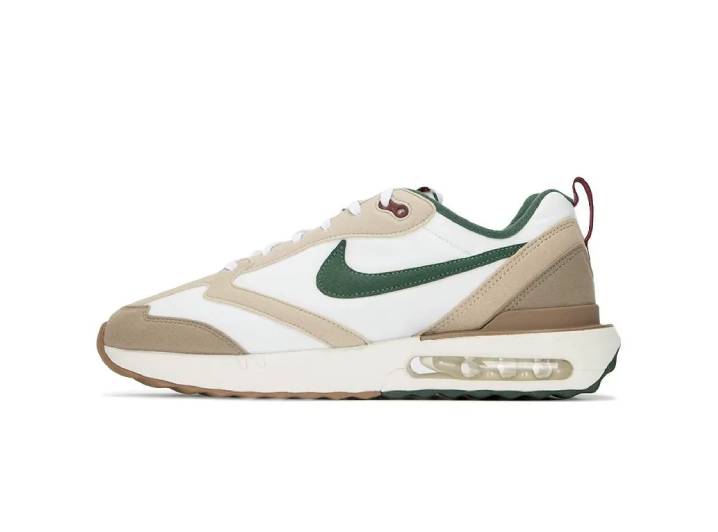Nike Air Max Dawn, versatile low-top casual sneakers for men, brown and white