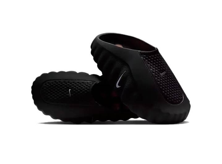 Nike Mind 001 Comfortable Fit Tech-Style Closed-Toe Slippers for Men, Black — изображение 3