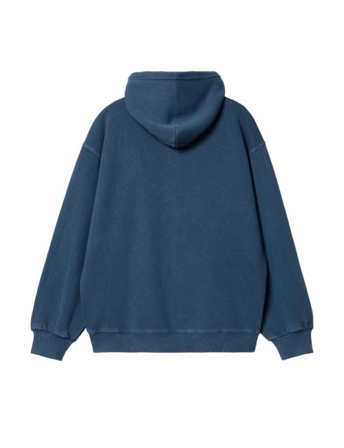 Carhartt WIP SS24 Hooded Nelson Jacket, Zippered, Square Tag, Drop Shoulder, Long Sleeve Jacket, Unisex — изображение 5