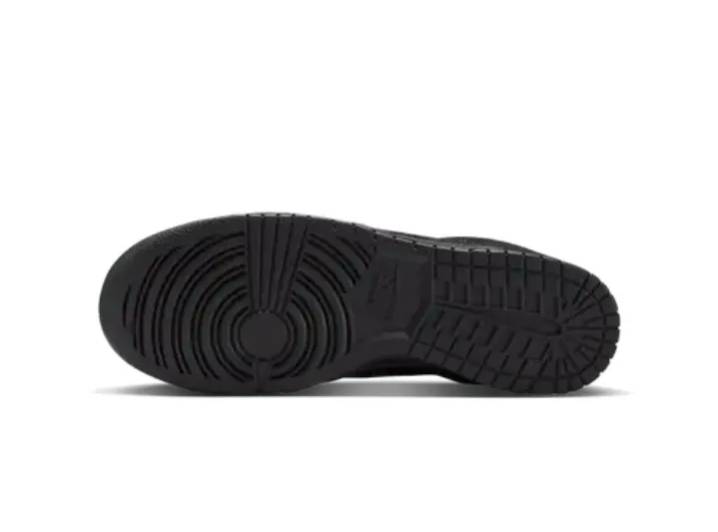 Nike Dunk Leather Retro SE Low-Top Unisex Black Sneakers. — изображение 6