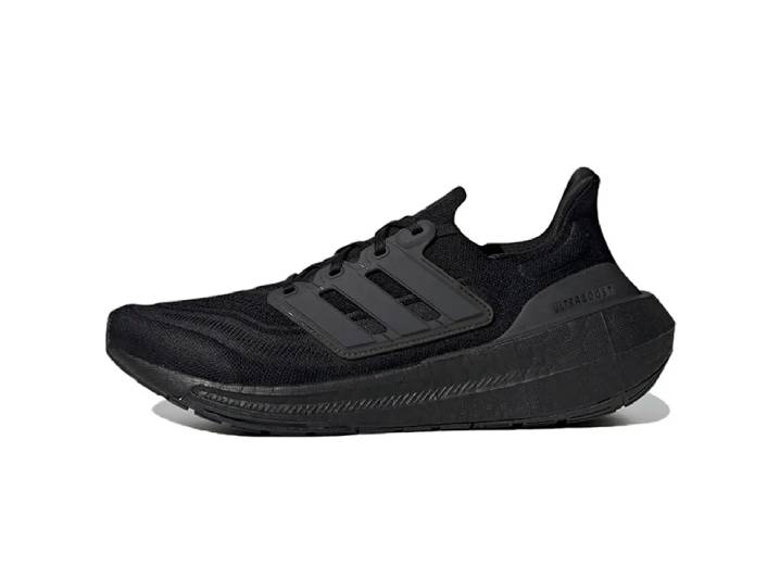 Аdidas Ultraboost Light Comfortable and Versatile Fabric Shock-Absorbing Breathable Rebound Low-Top Marathon Training Running Shoes Unisex Black
