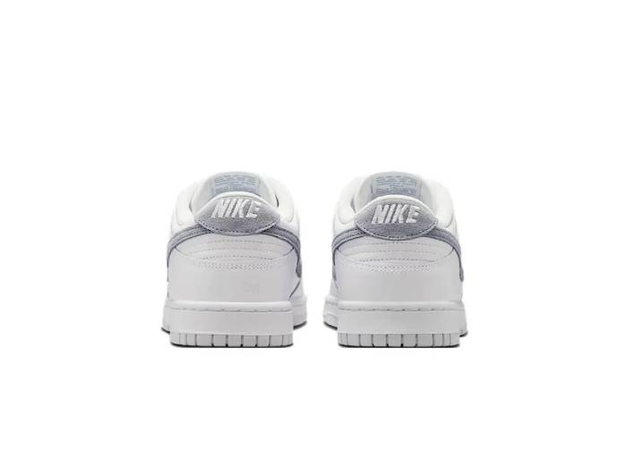 Nike Dunk Low: Men's White/Grey Low Sneakers — изображение 3