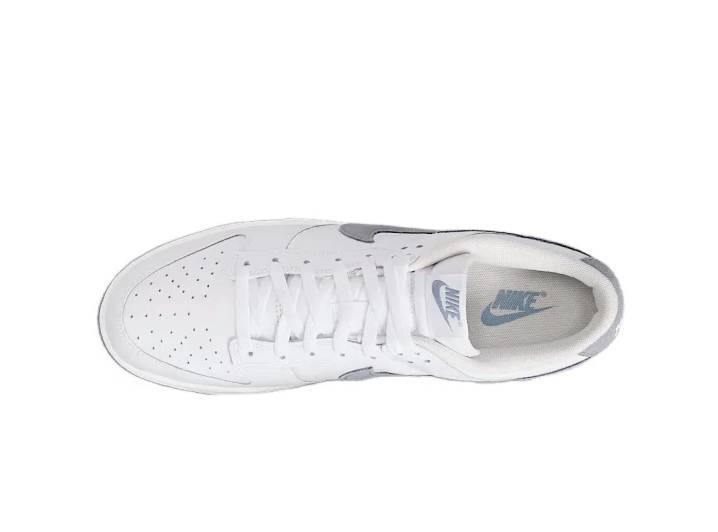 Nike Dunk Low: Men's White/Grey Low Sneakers — изображение 4