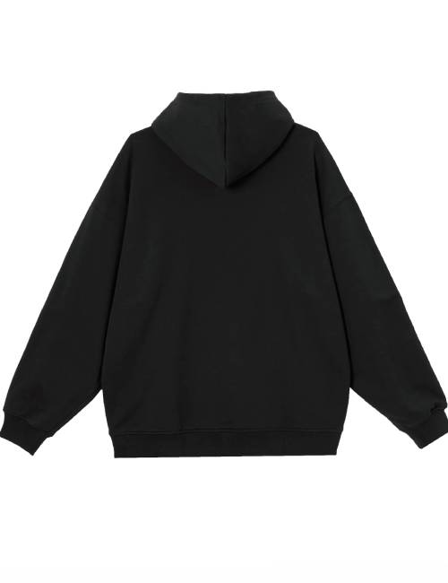 Adidas Essentials Men's Black Hoodie — изображение 4
