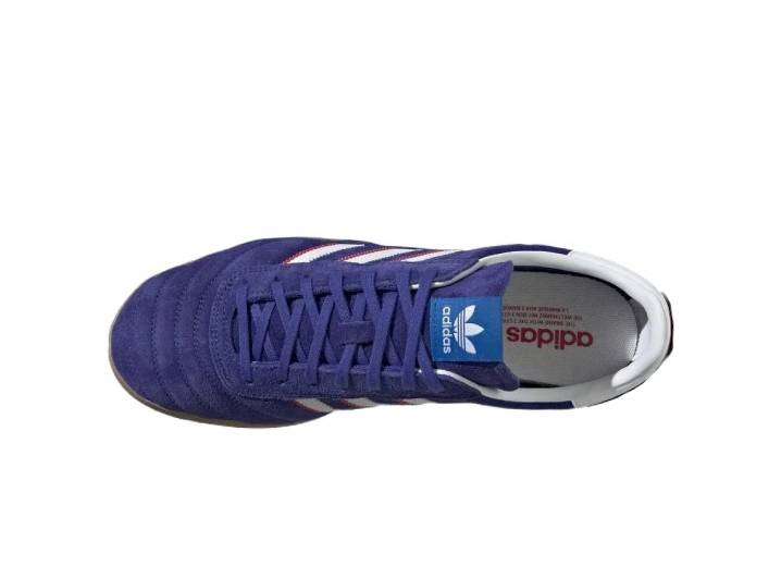 Adidas Originals GAZELLE TEAM "FOOTBALL PACK" low-top sneakers with a thin sole, unisex, blue — изображение 4