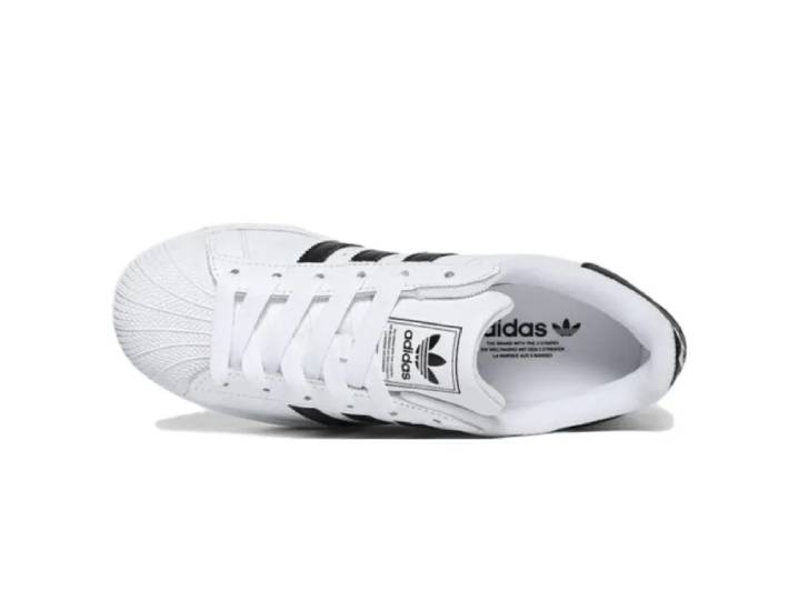 Аdidas Originals Superstar 2 Trendy Sports Slim-Fit Low-Top Sneakers for Women, White — изображение 3