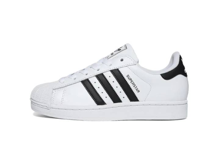 Аdidas Originals Superstar 2 Trendy Sports Slim-Fit Low-Top Sneakers for Women, White