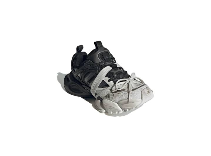 Adidas XLG RUNNER DELUXE unisex sneakers, gray and black. — изображение 3