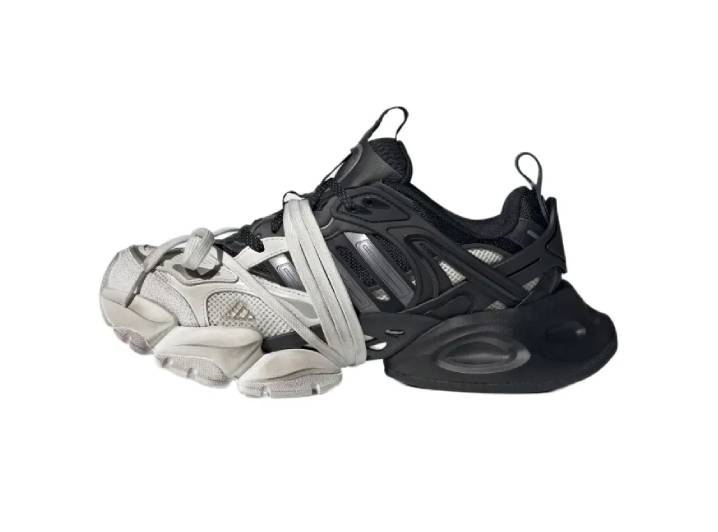 Adidas XLG RUNNER DELUXE unisex sneakers, gray and black.
