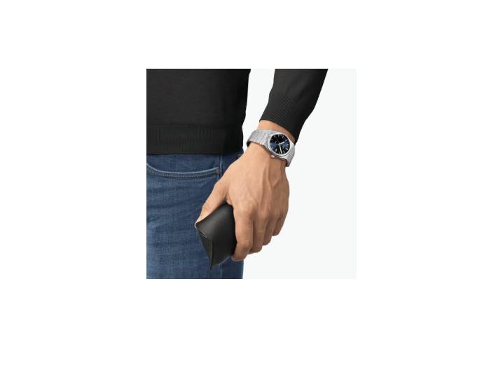 TISSOT PRX Super Player Series quartz watch with date display, men's — изображение 2