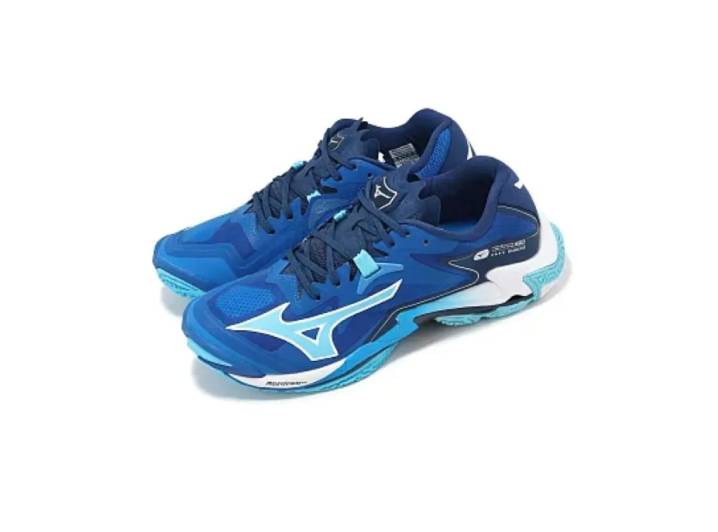 Mizuno Wave Lightning Z8 Men's Running Shoes, Blue and White — изображение 4