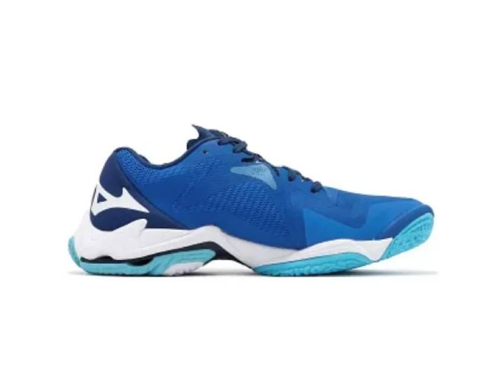 Mizuno Wave Lightning Z8 Men's Running Shoes, Blue and White — изображение 5