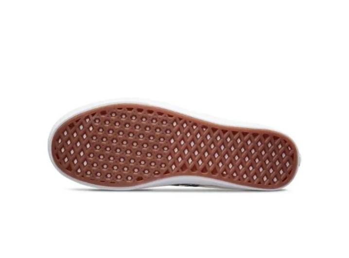 Vans slip-on super stretchy low-top sneakers, unisex, black and white checkered pattern — изображение 2