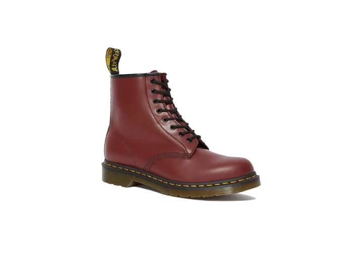 Dr. Martens 1460 Leather Fashionable Mid-Calf Boots for Men, Cherry Red — изображение 3