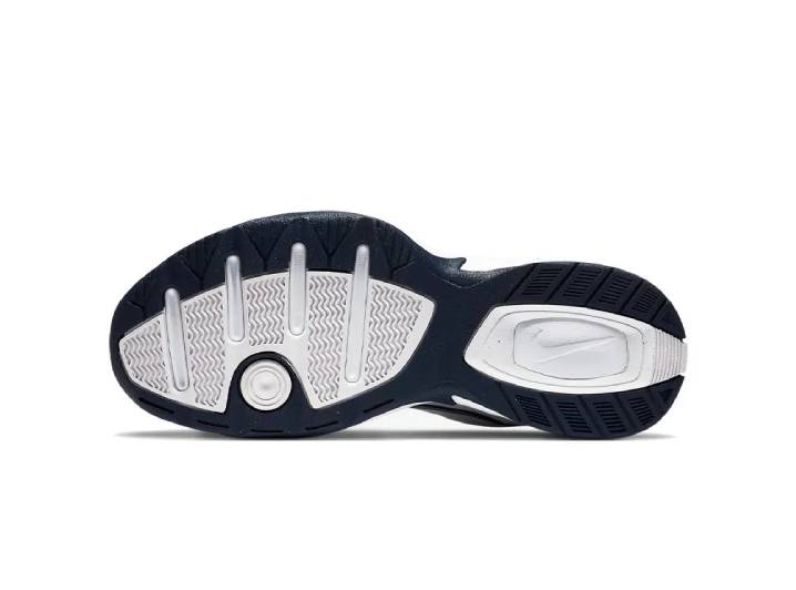 Nike Air Monarch 4 White Navy Retro Classic Non-slip Low-top Dad Shoes for Men — изображение 2