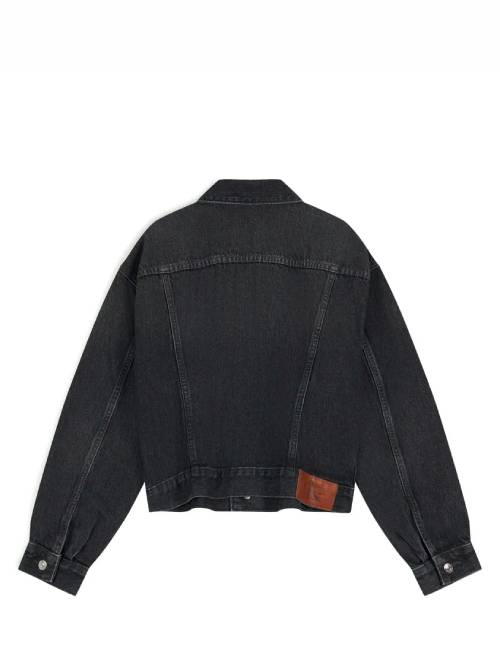 CALVIN KLEIN SS25 American Retro Style Denim Jacket for Women — изображение 3