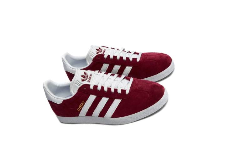 Adidas Originals GAZELLE low top unisex red and white sneakers — изображение 3