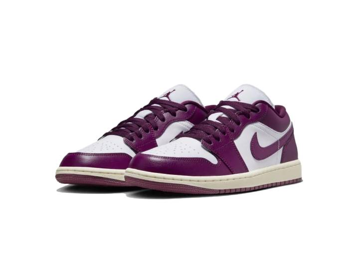 Jordan Air Jordan 1 Simple Comfortable Shock-Absorbing Low-Top Retro Basketball Shoes Unisex — изображение 5
