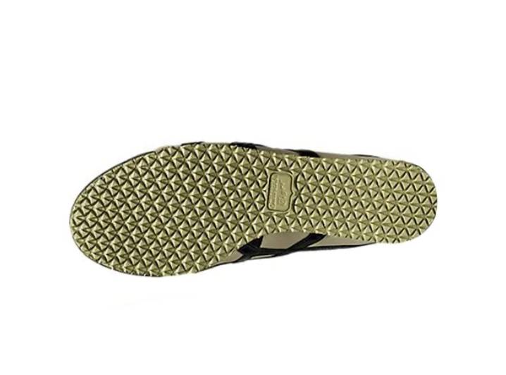 Onitsuka Tiger Mexico 66 Unisex Casual Leather Sneakers in Beige/Navy Blue — изображение 2